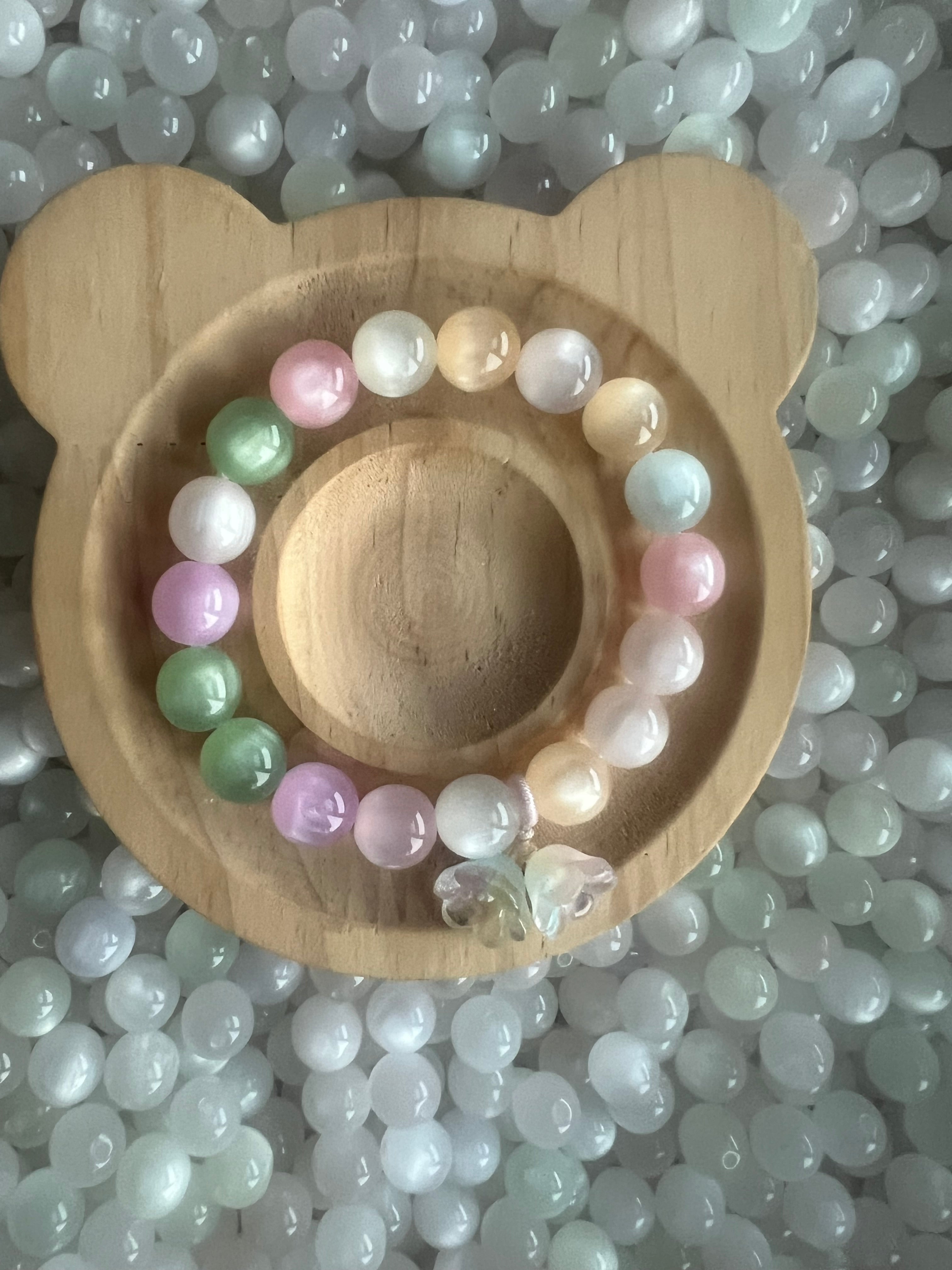 UV Color Changing Beads , Mixed Color Round Resin Beads for DIY Bracelet Necklace Jewelry Making